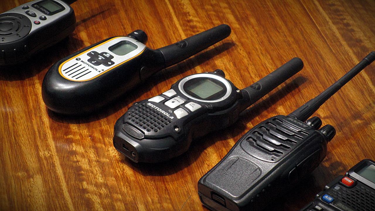 Walkie talkie devices